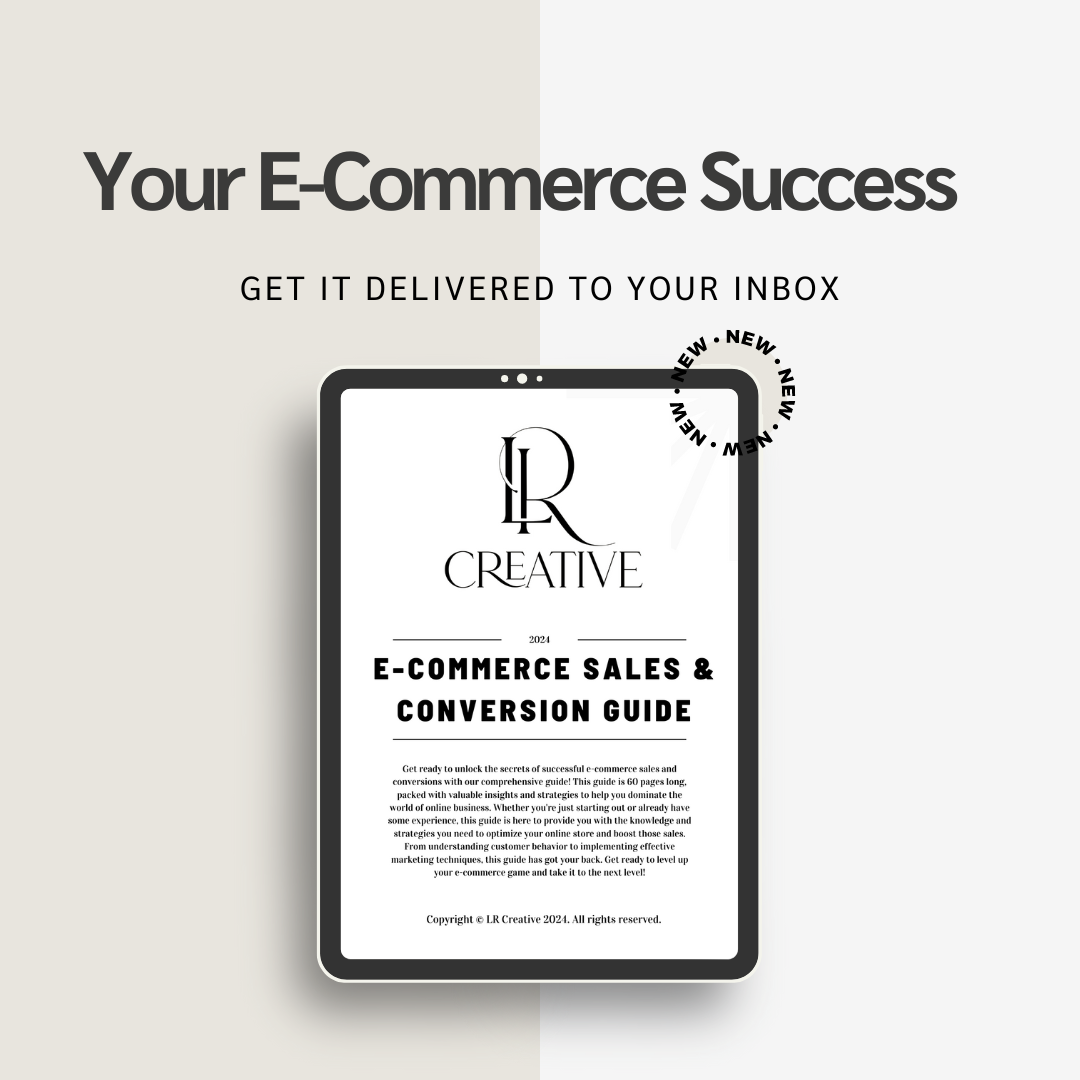E-Commerce Sales & Conversion Guide