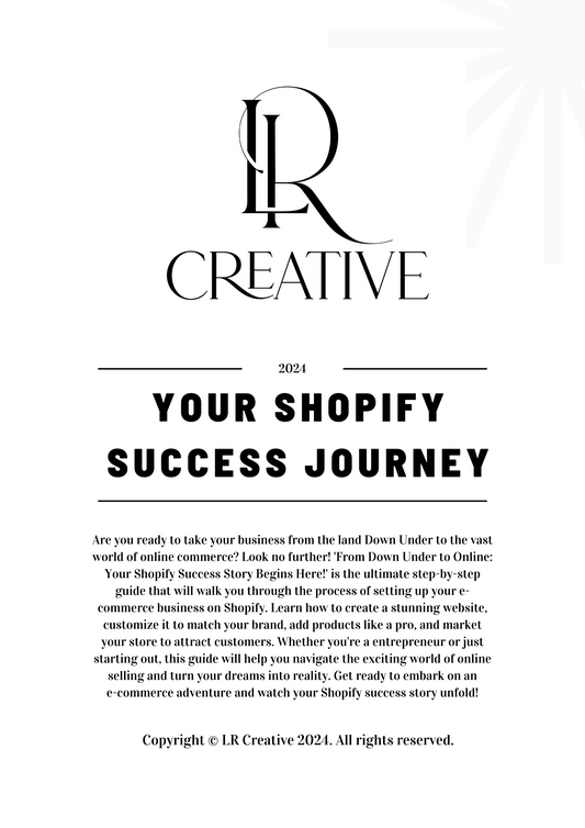 Your Shopify Success Journey