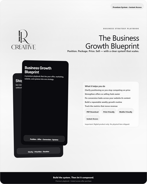 The Business Growth Blueprint